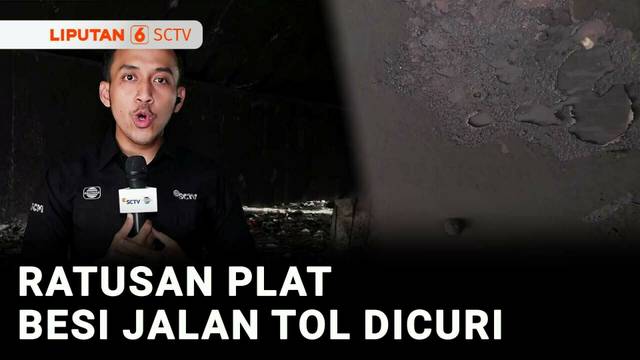 Sejak Setahun Terakhir, Ratusan Besi Pelindung Jalan Tol Wiyoto Wiyono Digondol Maling  | Liputan 6