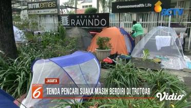 Tenda Pencari Suaka Berdiri di Trotoar Jakarta - Liputan 6 Terkini