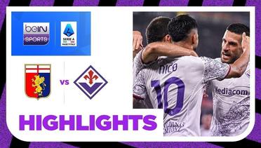 Genoa vs Fiorentina - Highlights | Serie A 2023/2024
