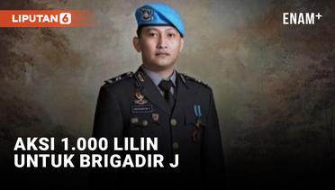 Kenang Brigadir J, HBB Gelar Aksi 1.000 Lilin di Medan