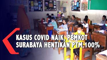 Kasus Covid Meningkat Pemkot Surabaya Akan Hentikan PTM 100 Persen