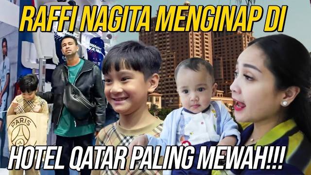 RAFFI RAFATHAR TERPISAH DI MALL!NAGITA CIPUNG MALAH ASIK JALAN2 NGE-MALL DI QATAR!#RansTheWorldQatar