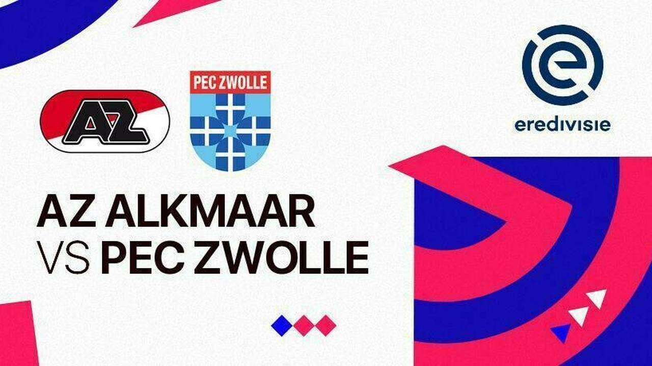 AZ Alkmaar vs PEC Zwolle - Eredivisie