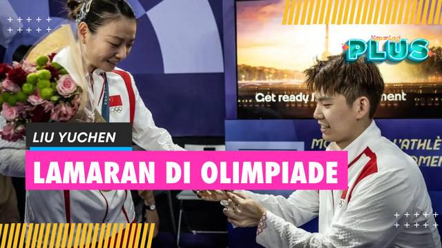Romantis! Momen Atlet China Dilamar Usai Rayakan Kemenangan di Olimpiade 2024