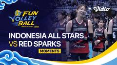 Kompilasi Momen Kocak Indonesia All Stars vs Red Sparks | Fun Volleyball