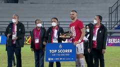 Golden Boot!! Ilija Spasojevic (Bali United) Top Scorer Bri Liga 1 2021/22