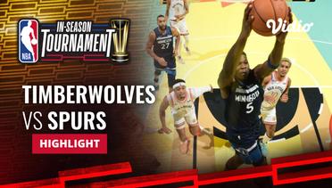 Minnesota Timberwolves vs San Anotnio Spurs - Highlights | NBA In Season 2023/24