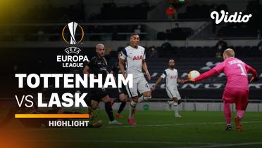 Highlight - Tottenham vs Lask I UEFA Europa League 2020/2021
