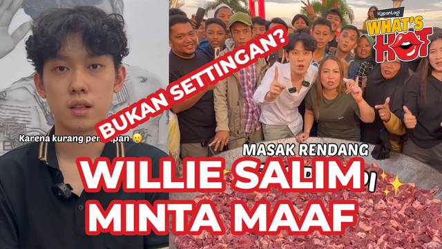 Willie Salim Minta Maaf Soal Konten Masak Rendang 200kg Di Palembang, Tegaskan Bukan Rekayasa