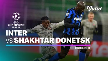 Highlight - Inter vs Shakthar Donetsk I UEFA Champions League 2020/2021