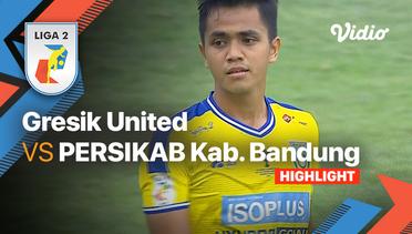 Highlights - Gresik United vs Persikab Kab. Bandung | Liga 2 2022/23