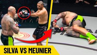 KARMA! Brazilian Heavyweight PUNISHES Opponent For Fake Glove Touch