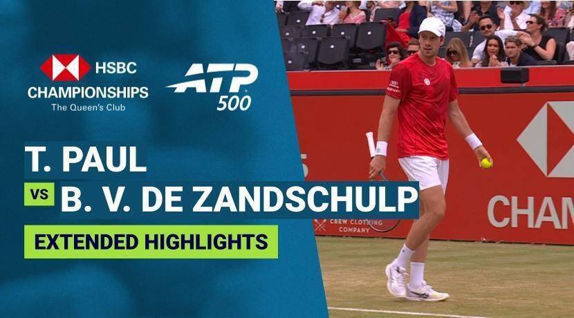 Tommy Paul vs Botic van de Zandschulp - Round of 16 | ATP 500: HSBC Championships 2026