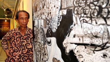 Politik dalam Seni di Pameran Lukisan Sri Warso Wahono