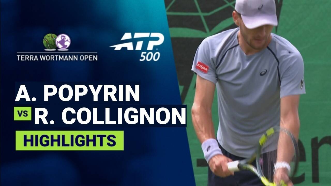 Alexei Popyrin vs Raphael Collignon - Round 1 (Court 2) | ATP 500: Terra Wortmann Open 2026