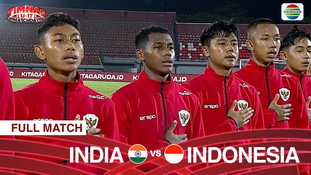 India vs Indonesia - Full Match | Timnas U-17 Match Day
