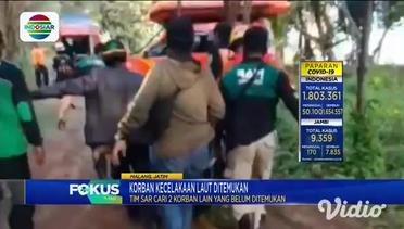 Satu Mahasiswa yang Tenggelam di Pantai Batu Bengkung Malang Ditemukan