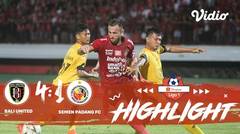 Full Highlight - Bali United FC 4 vs 1 Semen Padang | Shopee Liga 1 2019/2020