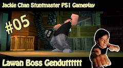 Jackie Chan Stuntmaster (PS1) Gameplay #05 - Lawan Boss Gendut !!
