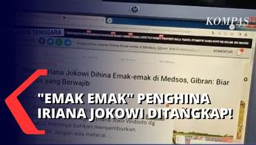 Emak-Emak Penghina Ibu Iriana Jokowi Ditangkap, Polisi: Pelaku Diduga Alami Gangguan Jiwa!
