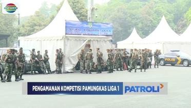 TNI-Polri Beri Pengamanan Berlapis Jelang Laga Liga 1 Persija vs Mitra Kukar - Patroli