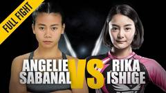 ONE- Full Fight - Angelie Sabanal vs. Rika Ishige - Striking Showcase - March 2018