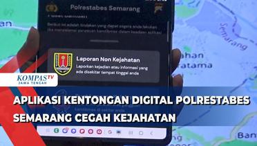 Aplikasi Kentongan Digital Polrestabes Semarang Cegah Kejahatan