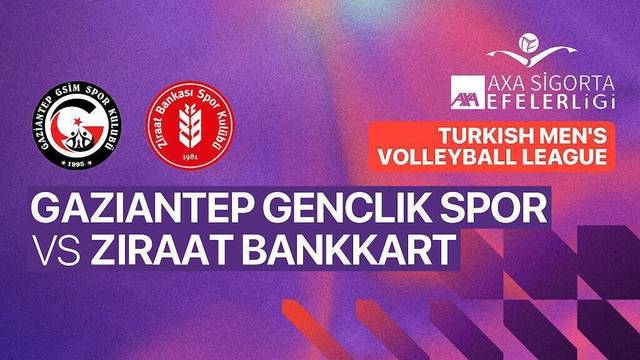 Gaziantep Genclik Spor vs Ziraat Bankkart - Full Match | Turkish Men's Volleyball League 2025/26