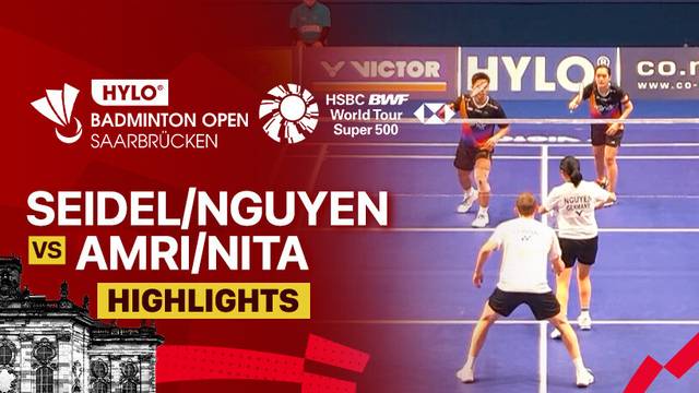 Marvin Seidel/Thuc Phuaong Nguyen (GER) vs Amri Syahnawi/Nita Violina Marwah (INA) - Highlight | HYLO Open 2025