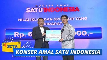Rp 6M ++ Total Donasi Yang Berhasil Diraih dari Sponsor dan Donatur Konser Amal Satu Indonesia
