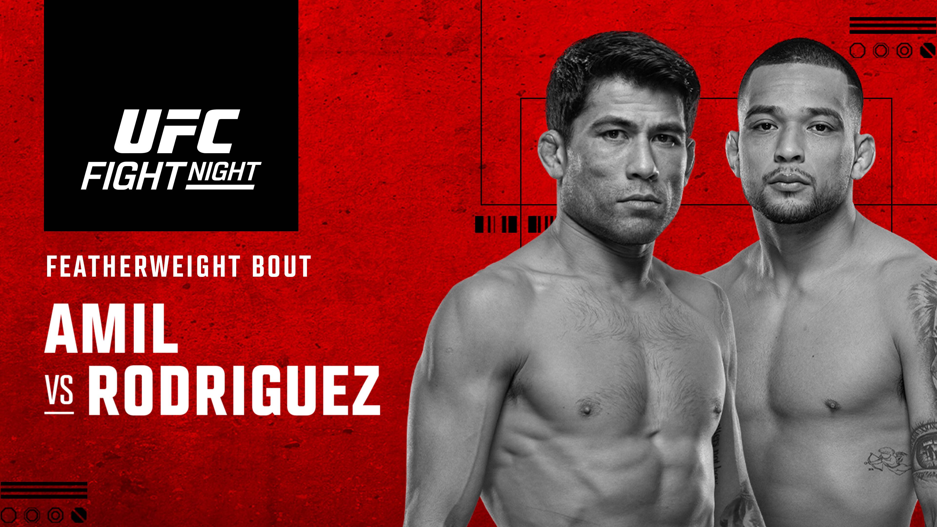 Hyder Amil vs Christian Rodriguez - Featherweight | UFC Fight Night