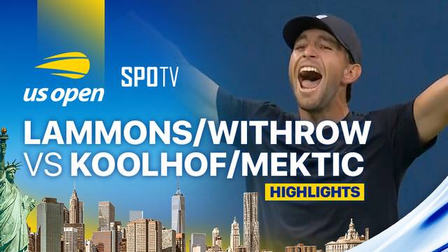N.Lammons/J.Withrow (USA) vs W.Koolhof (NED)/N.Mektic (CRO) - Highlights | US Open Tennis Championships 2024 - Men's Doubles Quarterfinal