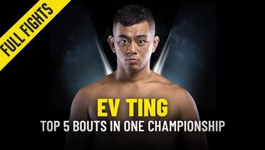 Top 5 Bouts | Ev Ting | ONE Full Fights