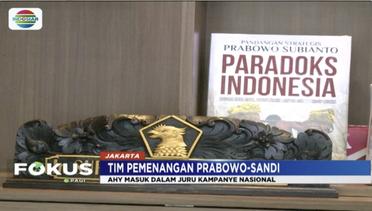  AHY Jadi Kandidat Juru Kampanye Prabowo-Sandi - Fokus Pagi