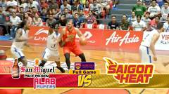 Full Game San Miguel Alab Pilipinas VS Saigon Heat ABL 2018-2019
