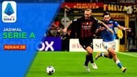 Jadwal Liga Italia Pekan 28, Duel Panas Napoli vs AC Milan