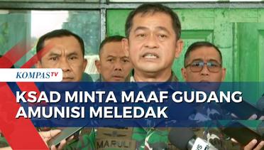 Gudang Amunisi TNI di Bogor Meledak, KSAD Maruli: Mohon Maaf pada Masyarakat di Sekitar Lokasi