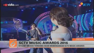 Persiapan SCTV Music Awards 2016 - Liputan 6 Petang