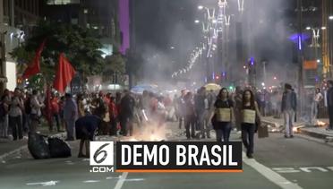 Pembukaan Copa America, Jalanan Brasil Diwarnai Demonstrasi
