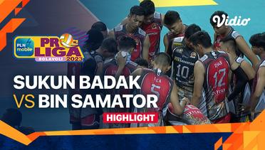 Highlights | Kudus Sukun Badak vs Surabaya BIN Samator | PLN Mobile Proliga Putra 2023