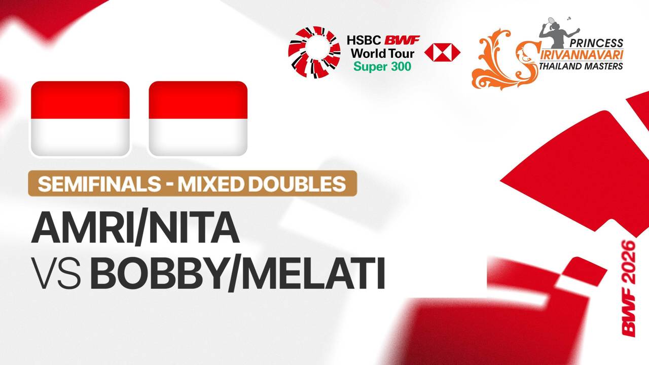 Amri Syahnawi/Nita Violina Marwah (INA) vs Bobby Setiabudi/Melati Daeva Oktavianti (INA) - Full Match | PRINCESS SIRIVANNAVARI Thailand Masters 2026