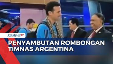 Pengawalan Ketat saat Timnas Argentina Tiba di Indonesia untuk Laga FIFA Matchday