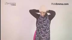 Zaskia Sungkar Hijab Tutiorial Praktis Tanpa Peniti