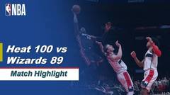 Match Highlight | Miami Heat 100 vs 89 Washington Wizards | NBA Regular Season 2019/20