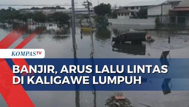 Banjir Semarang: Arus Lalu Lintas di Kaligawe Lumpuh, Sekolah Diliburkan