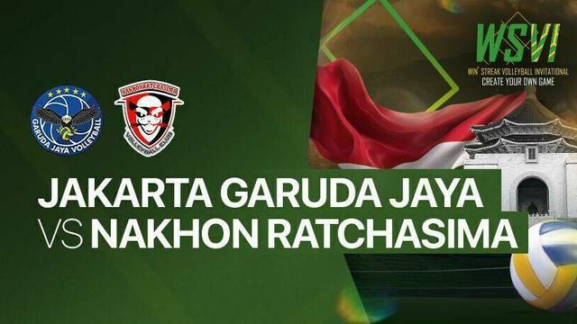Jakarta Garuda Jaya vs Nakhon Ratchasima - Full Match | 4th Win Streak Invitational Tournament
