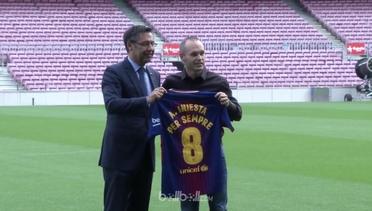 Iniesta Sepakat Perbarui Kontrak di Barcelona