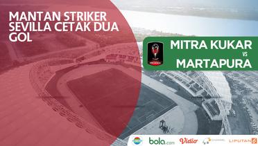 Dua Gol Mantan Striker Sevilla Bobol Gawang Martapura FC