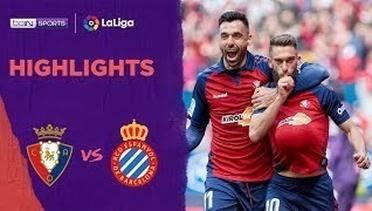 Match Highlight | Osasuna 1 vs 0 Espanyol | LaLiga Santander 2020