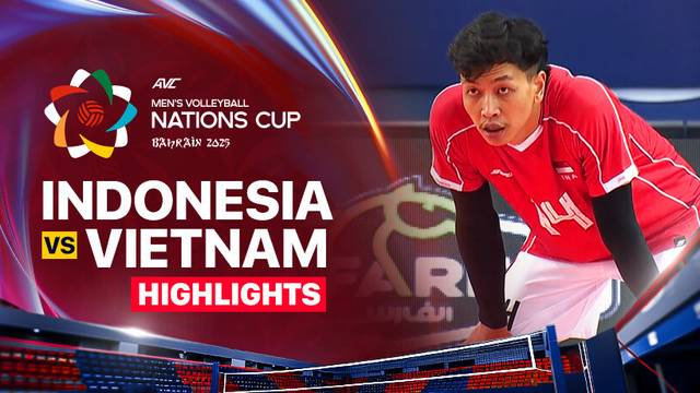 CF 5-8: Indonesia vs Vietnam  - Highlights | AVC Men's Volleyball Nations Cup 2025